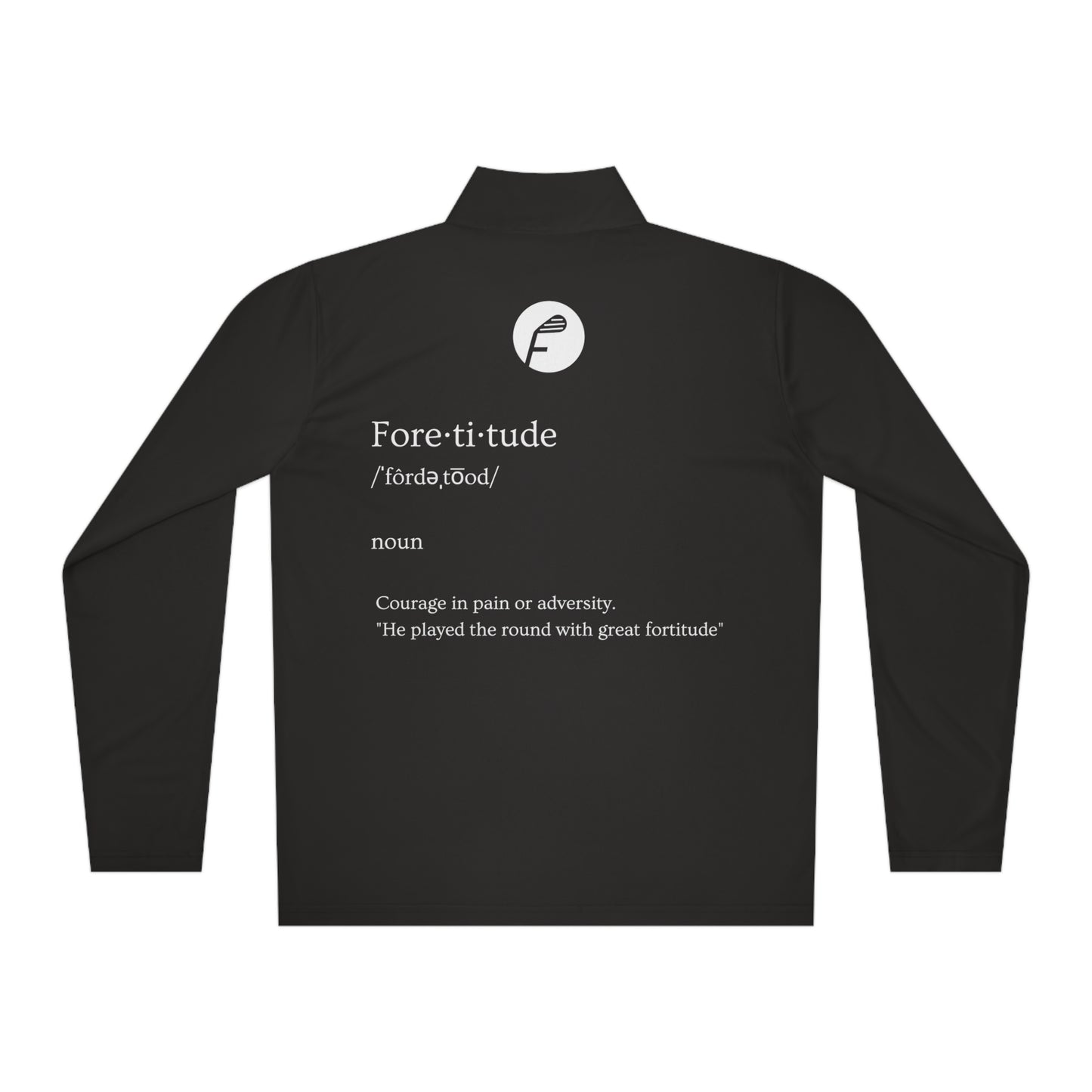 Unisex Quarter-Zip Pullover Defintion